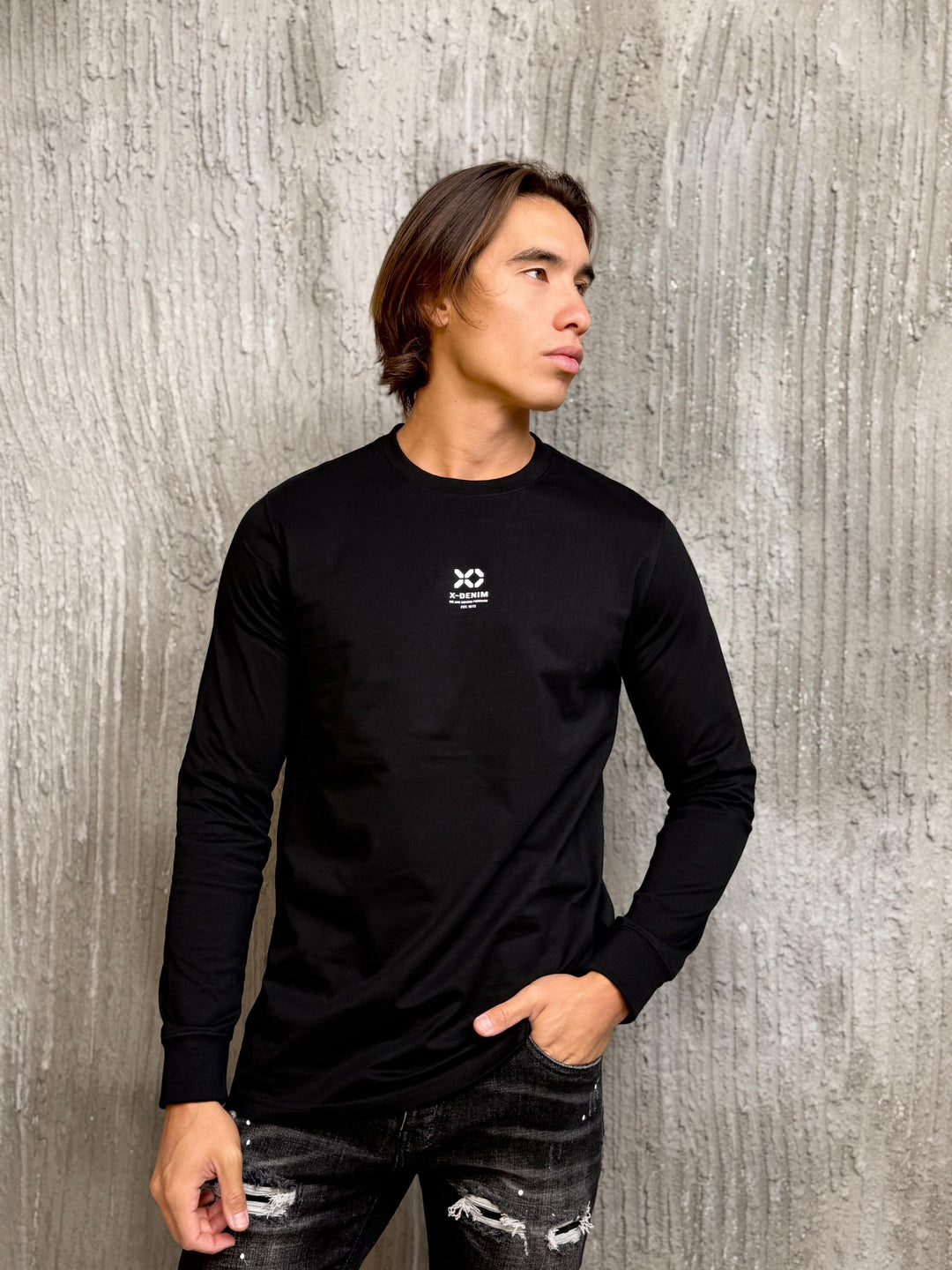 חולצה שרוול ארוך 10 - canavaro jeans