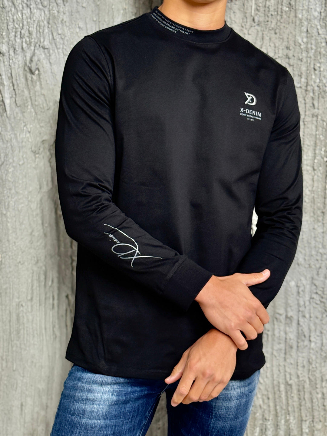 חולצה שרוול ארוך 01 - canavaro jeans