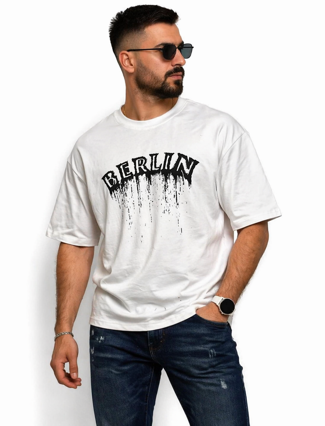 חולצת אוברסייז דגם ברלין - canavaro jeans