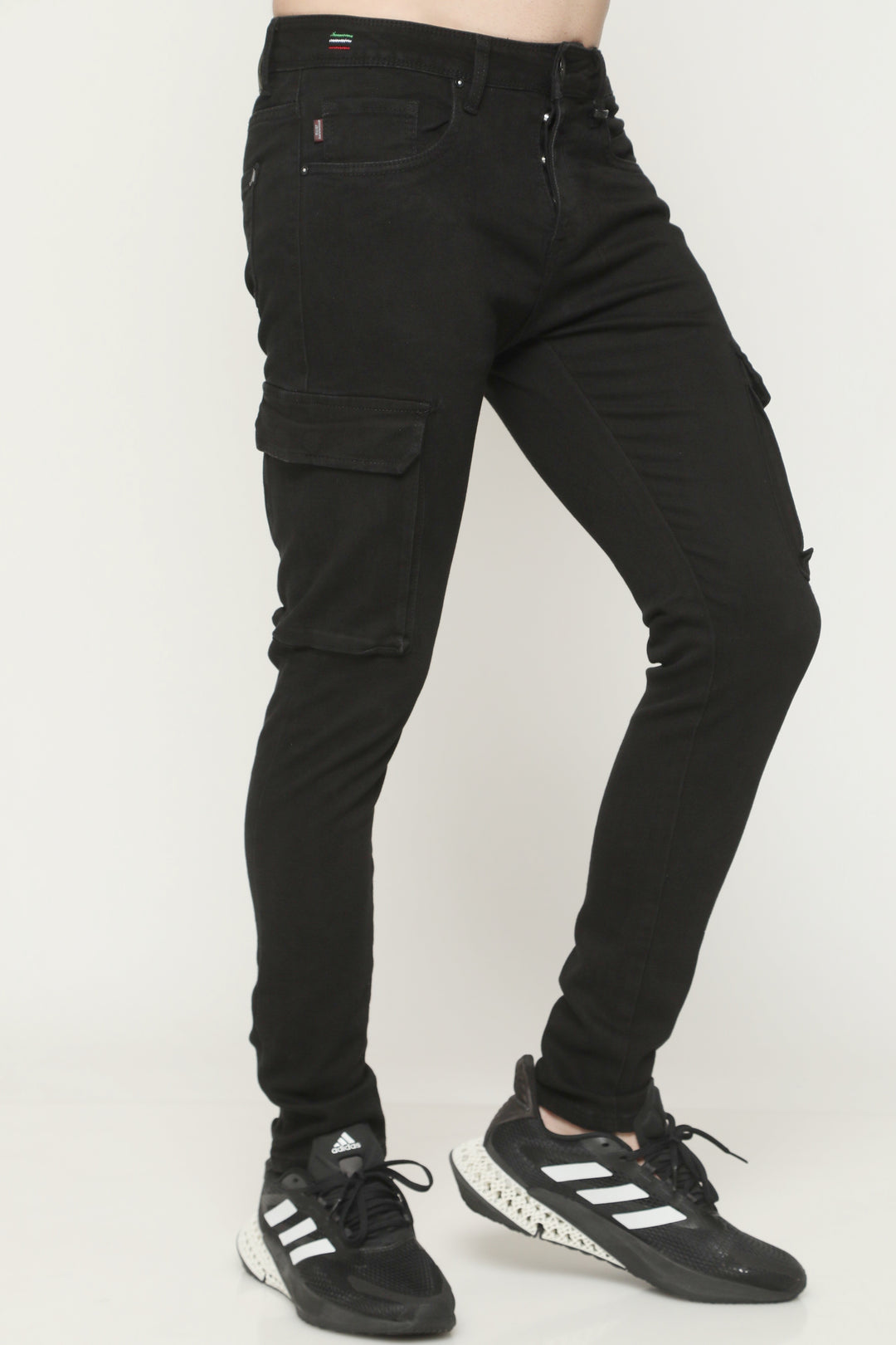 דגמח ג'ינס סקיני שחור - canavaro jeans