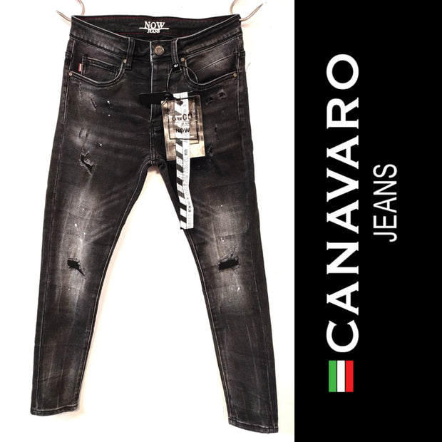 592 ג'ינס סופר סקיני - canavaro jeans