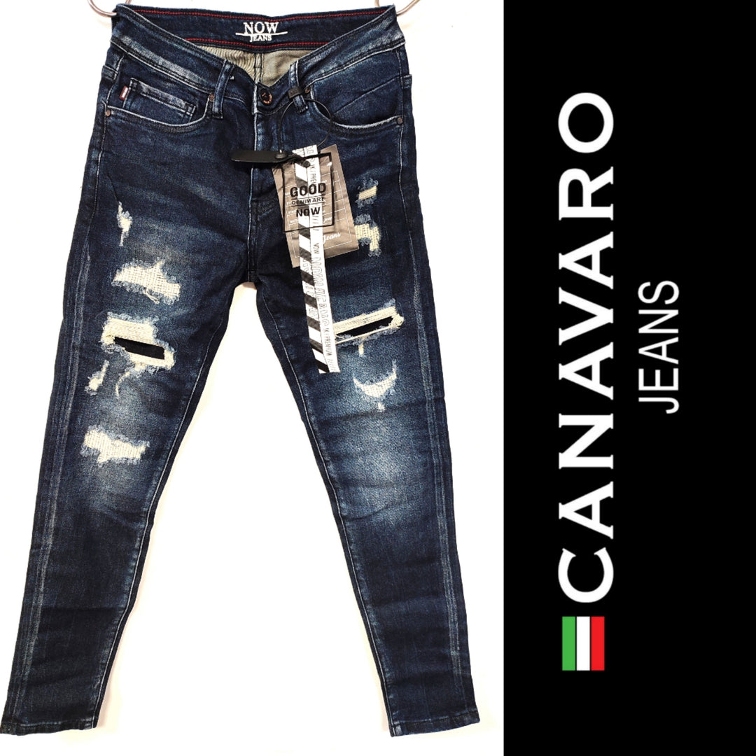 2154 ג'ינס סופר סקיני - canavaro jeans