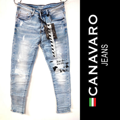 1154 ג'ינס סופר סקיני - canavaro jeans