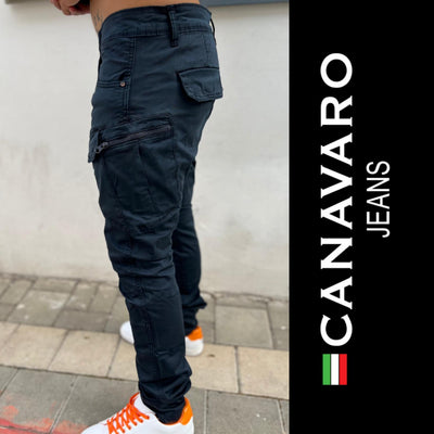 דגמח כחול משודרג - canavaro jeans