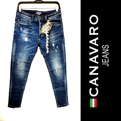ג'ינס סופר סקיני 78912 - canavaro jeans