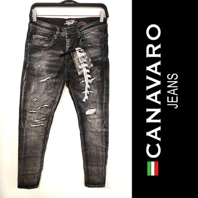 ג'ינס סופר סקיני 7899 - canavaro jeans