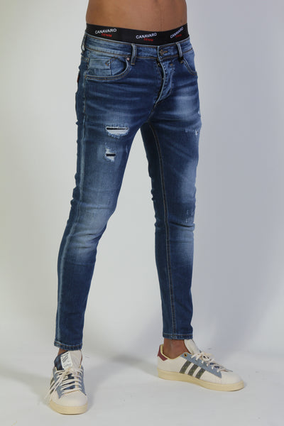 0015 ג'ינס סופר סקיני - canavaro jeans