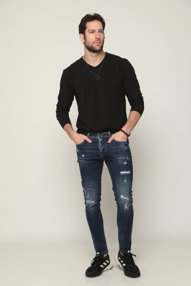 ג'ינס סופר סקיני 877 - canavaro jeans